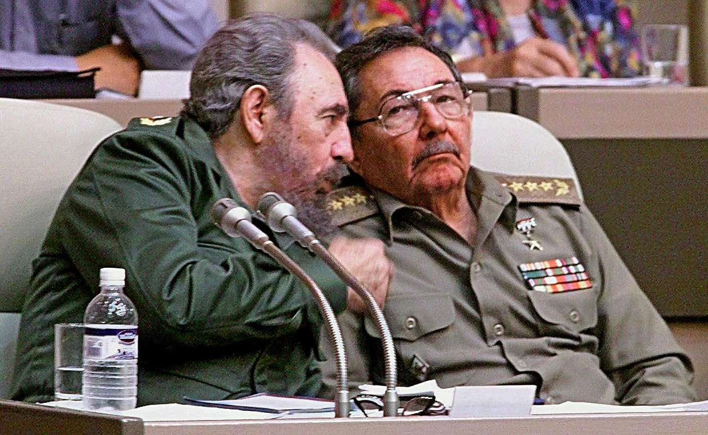 Fidel Castro and his brother Raul in July 2006. Photo: AFP