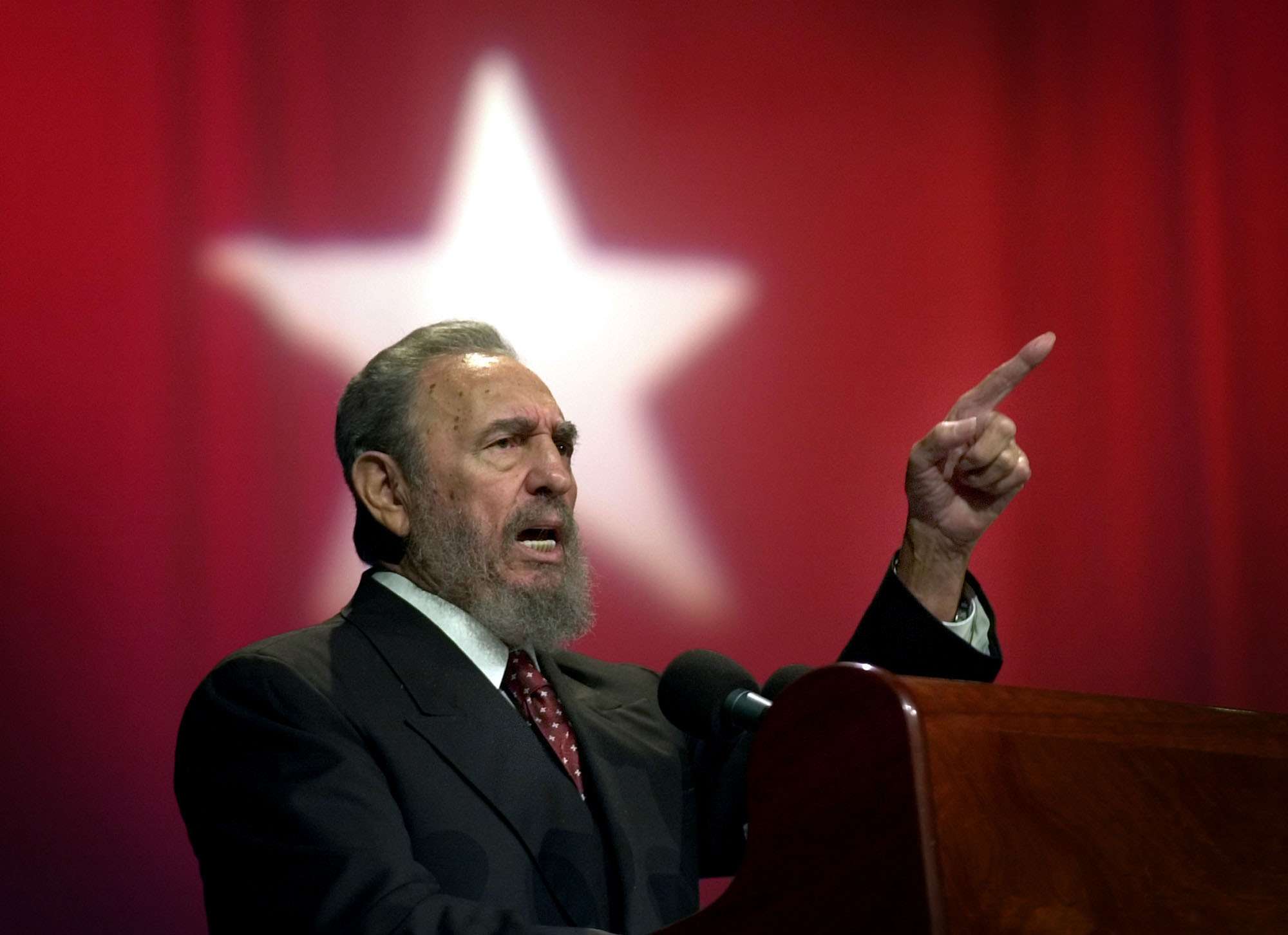 Fidel Castro, the late former Cuban president. Photo: AP