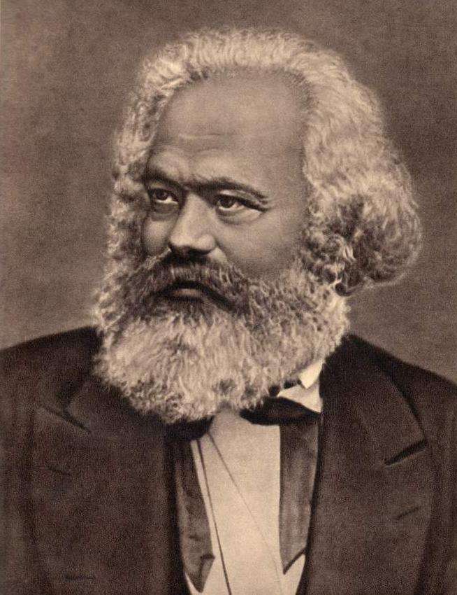 Karl Marx, who published his Communist Manifesto as the founder of the law of social development more than 150 years ago. Photo: Handout picture