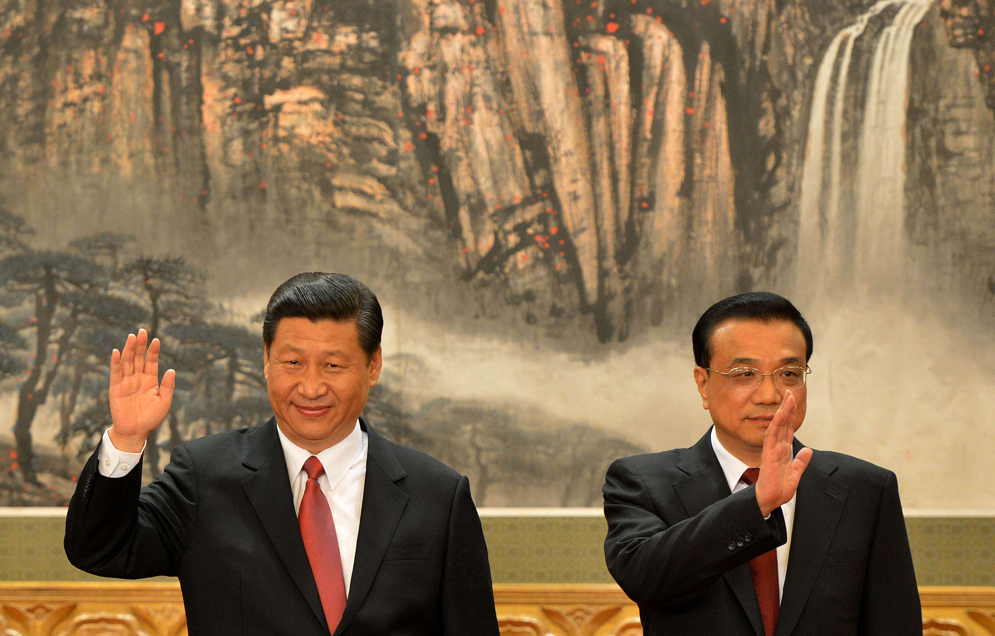 President Xi Jinping (left), with Premier Li Keqiang, has waged a successful fight against corruption in that SOE managers’ conspicuous consumption has fallen. Photo: AFP