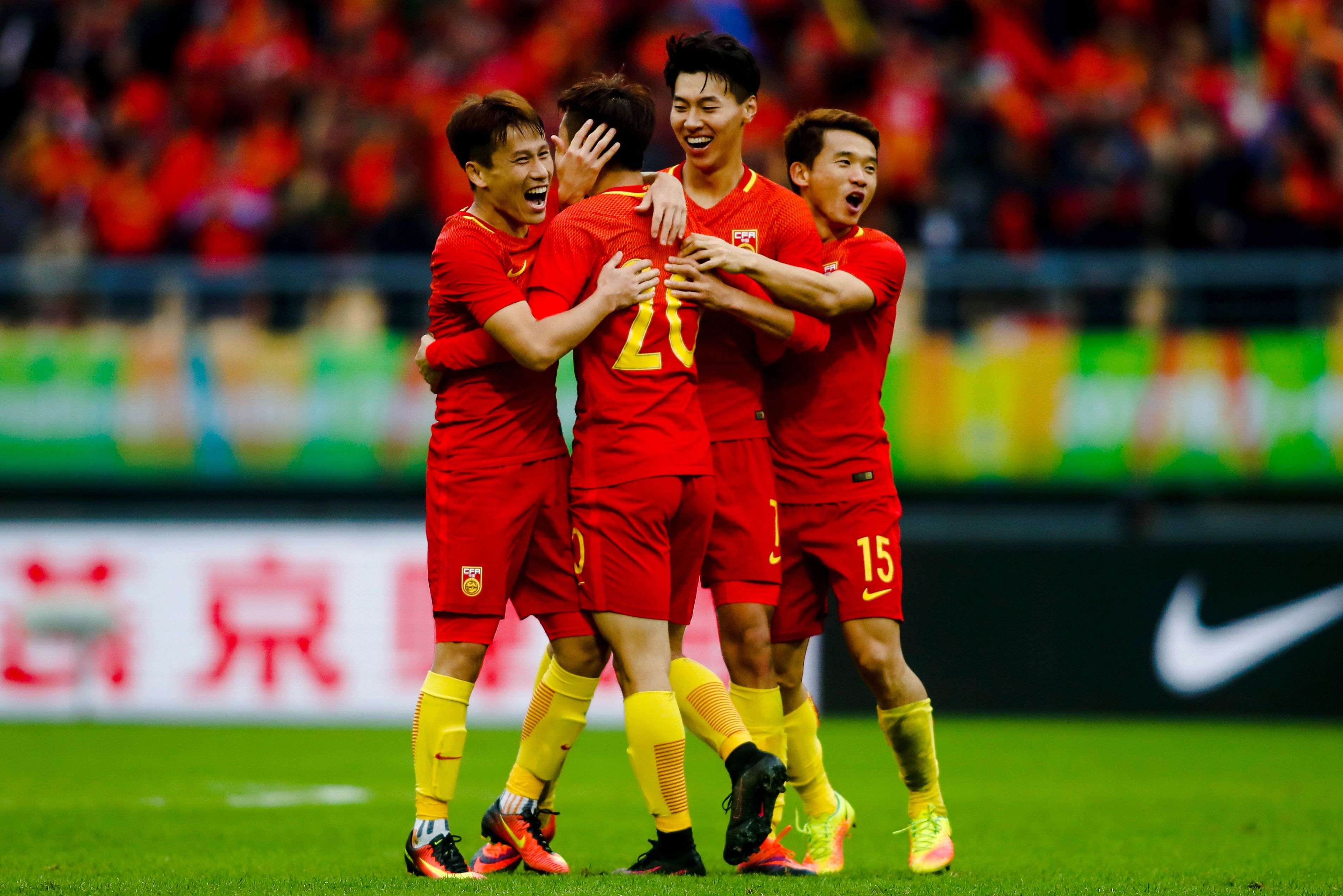 China’s players benefit most from the new ruling on a cap for foreign players in the Chinese Super League. Photo: AFP