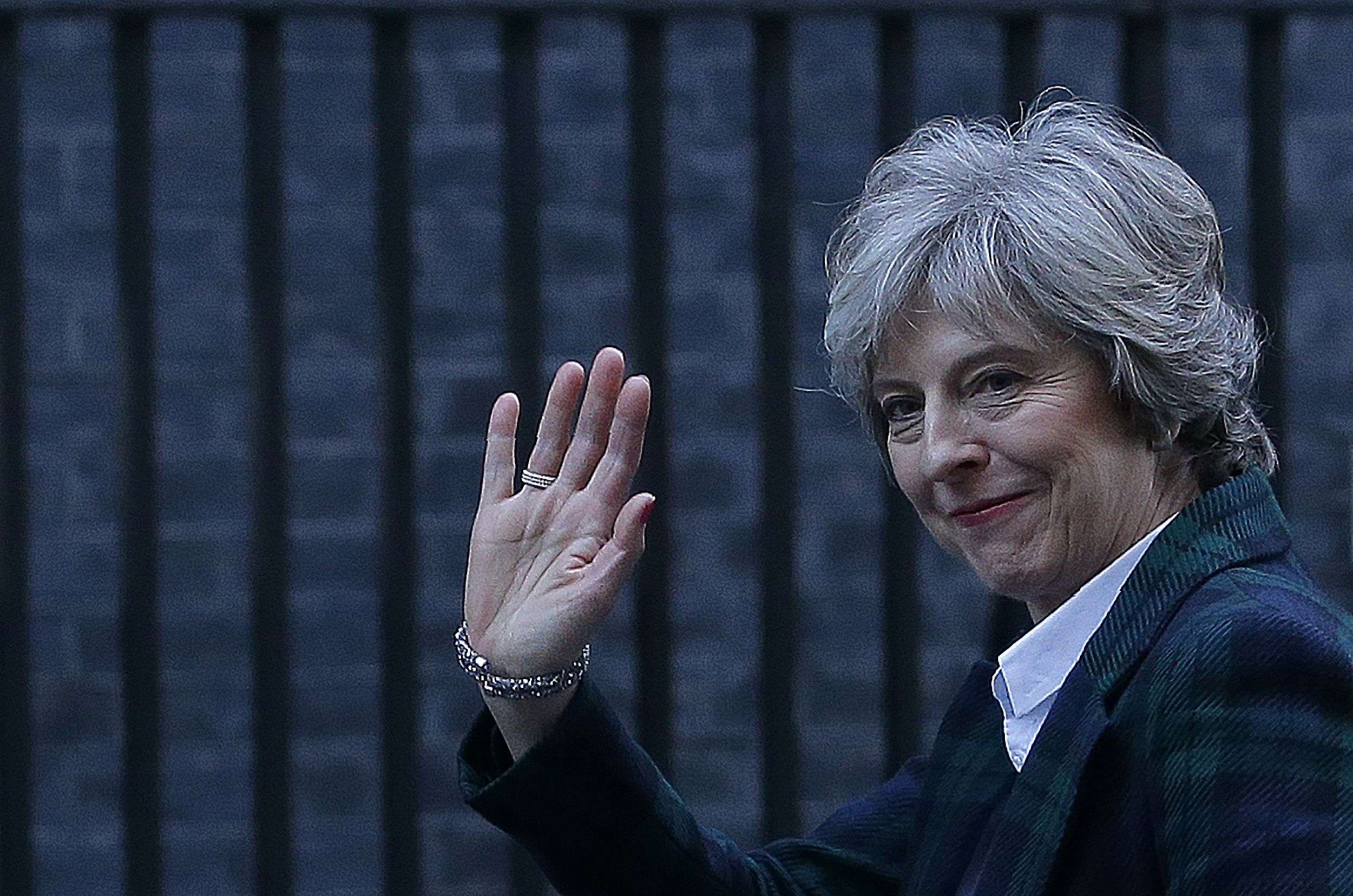 Prime Minister Theresa May said Britain would make a ‘hard exit’ from the European Union. Photo: AFP