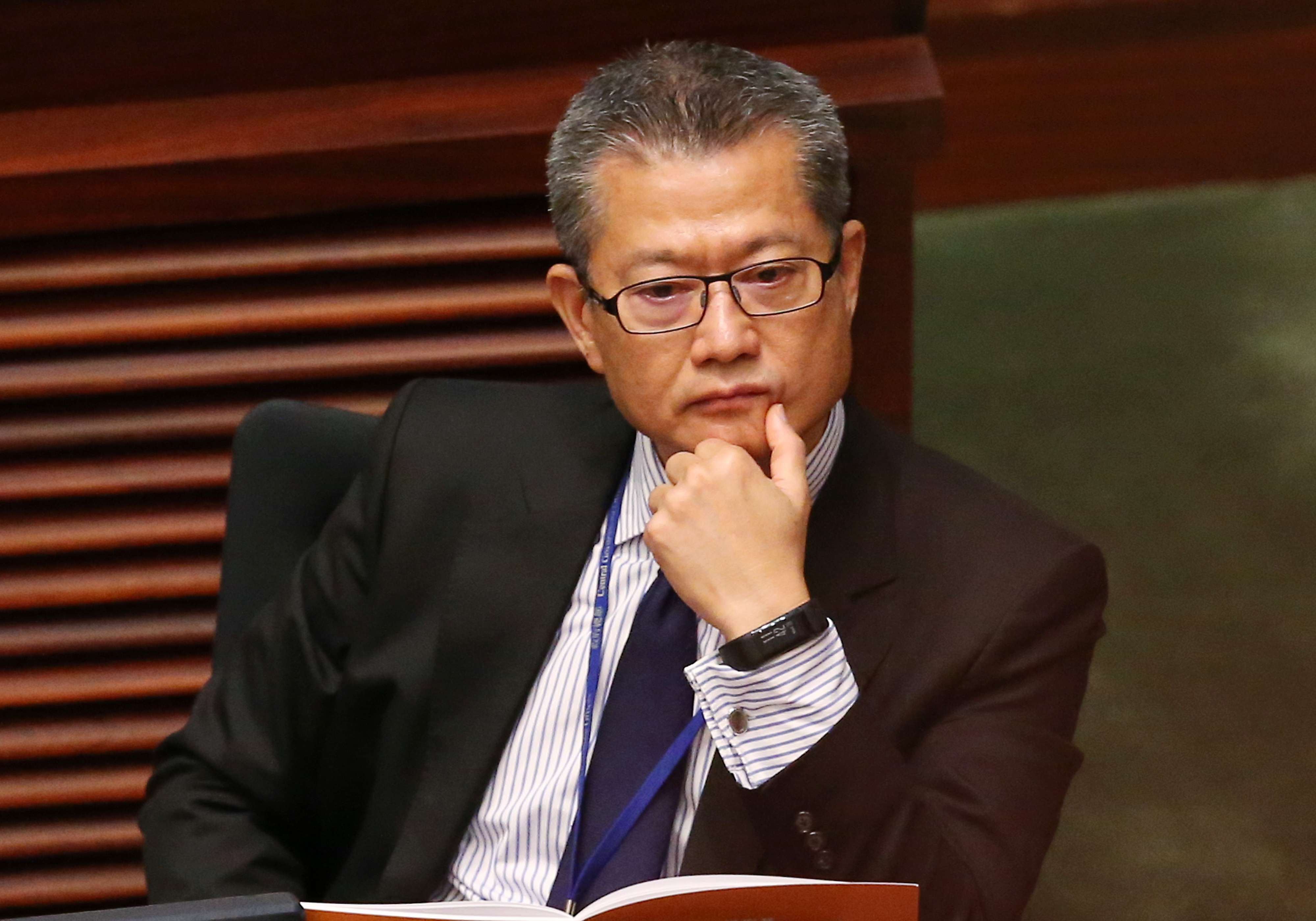 Financial Secretary Paul Chan Mo-po will on Wednesday hand down his first budget for Hong Kong. Photo: K. Y. Cheng