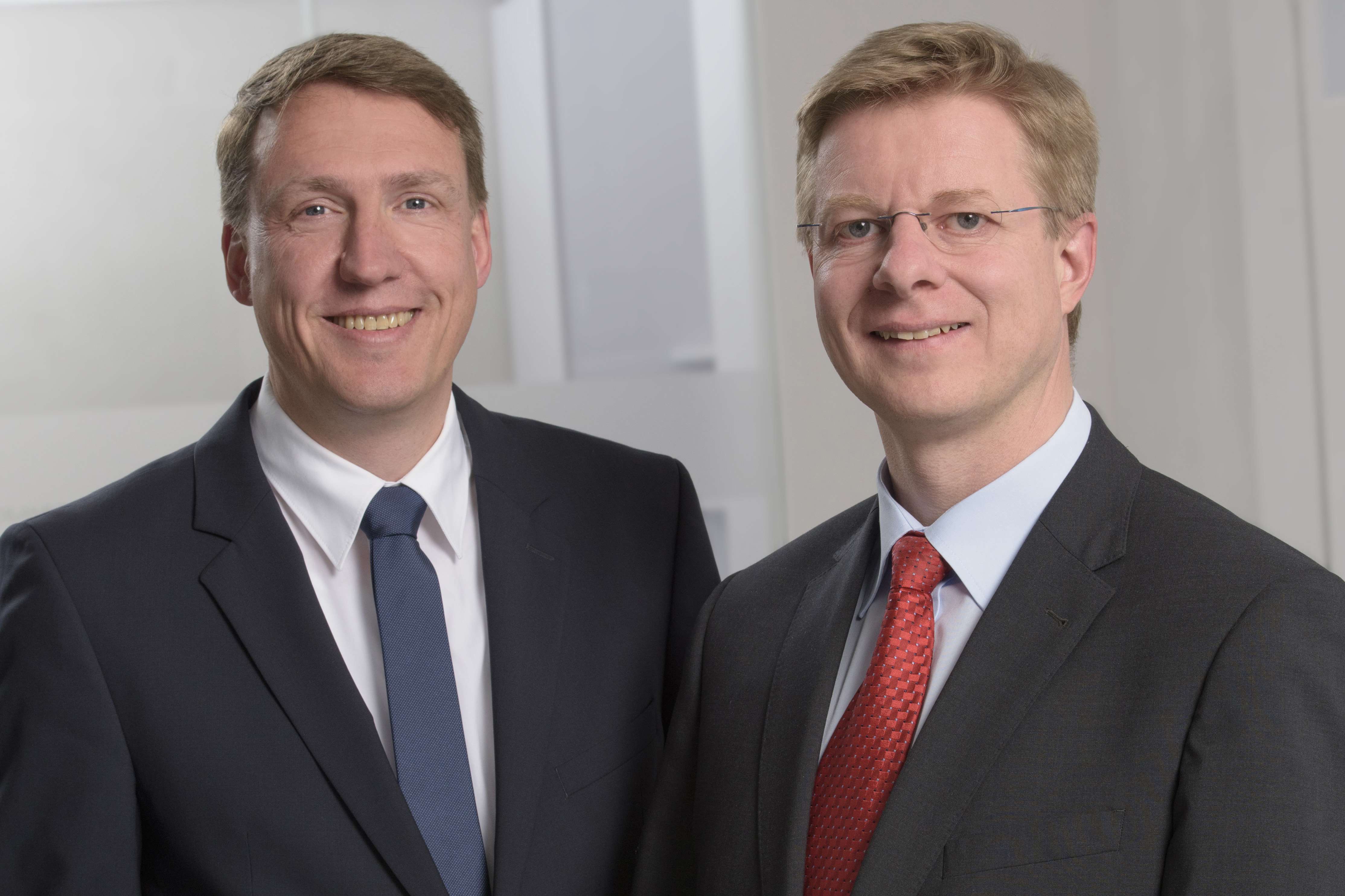 Dr Joerg Seubert (left) and Hendrik Balcke