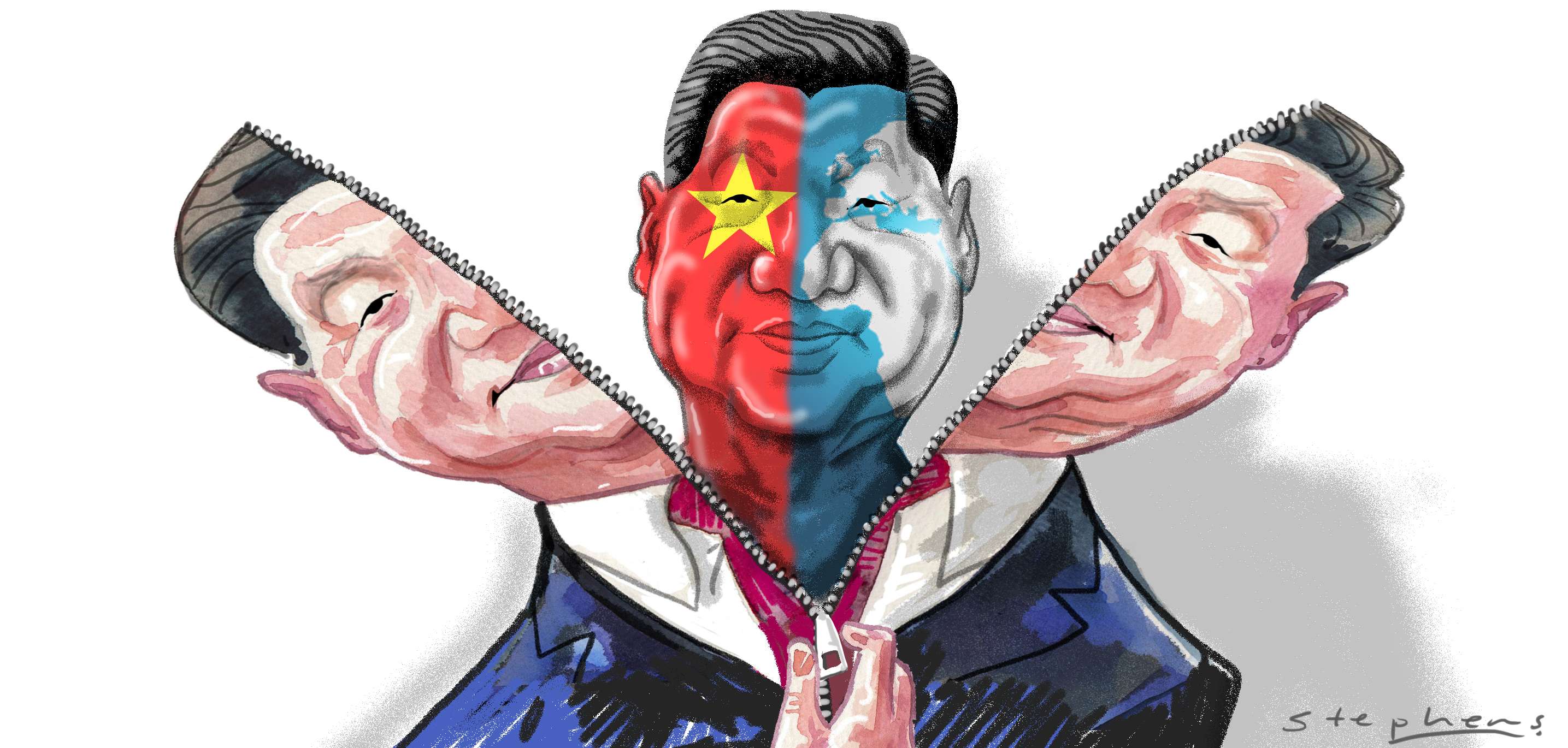 China is deploying its soft power internationally to maximise Xi Jinping’s hard power at home and abroad. Illustration: Craig Stephens
