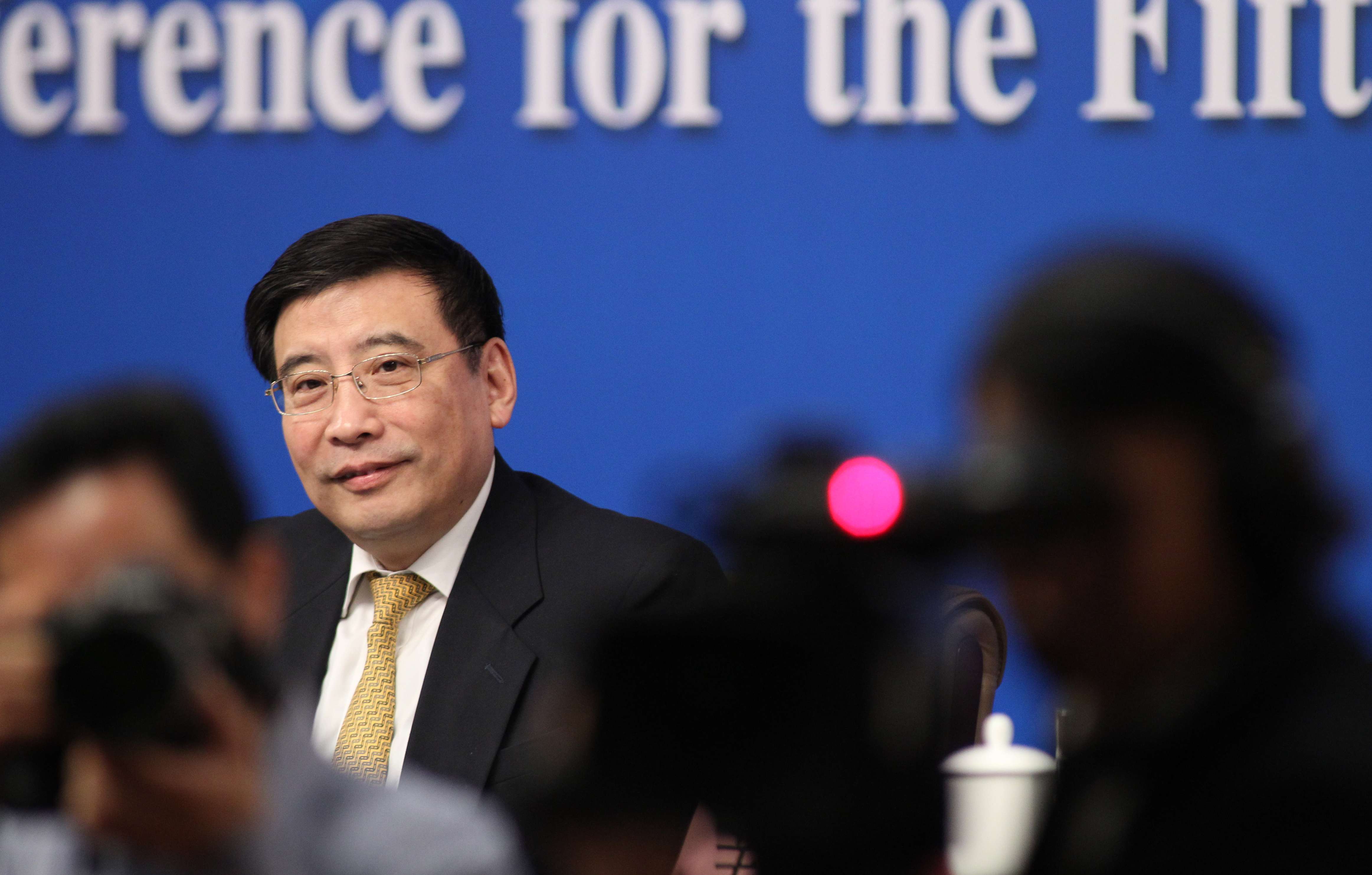 Miao Wei, minister of industry and information technology, said investment across the Taiwan Strait should flow in both directions. Photo: Simon Song