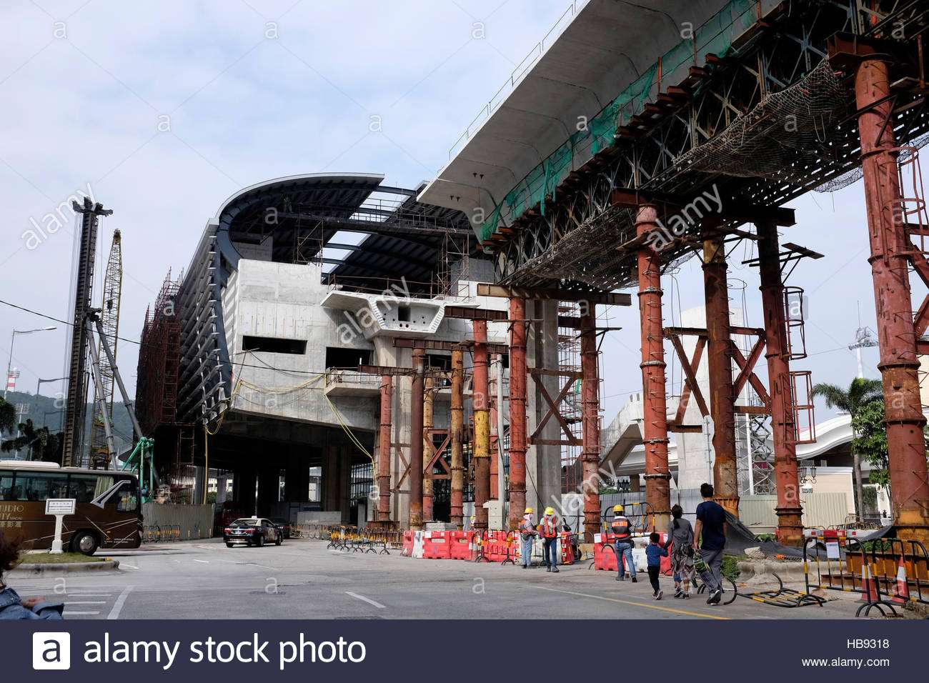 Macau’s Light Rail Transit is expected to improve the city’s cross-border links when it opens in 2019. Photo: Alamy