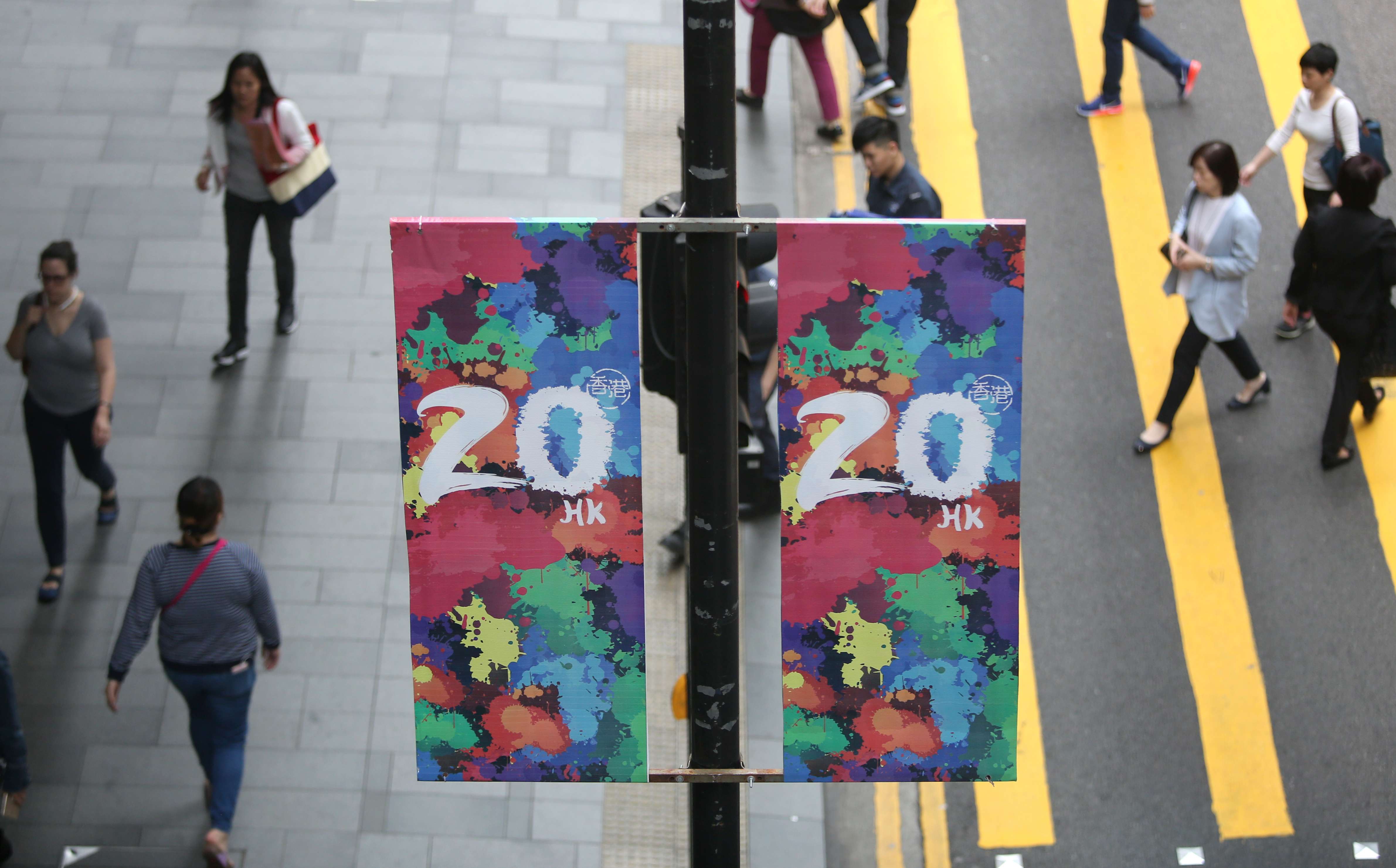 A number of new programmes are being rolled out to “dress up” the city in a way that will add a fresh look or dash of colour to the cityscape. Photo: Sam Tsang