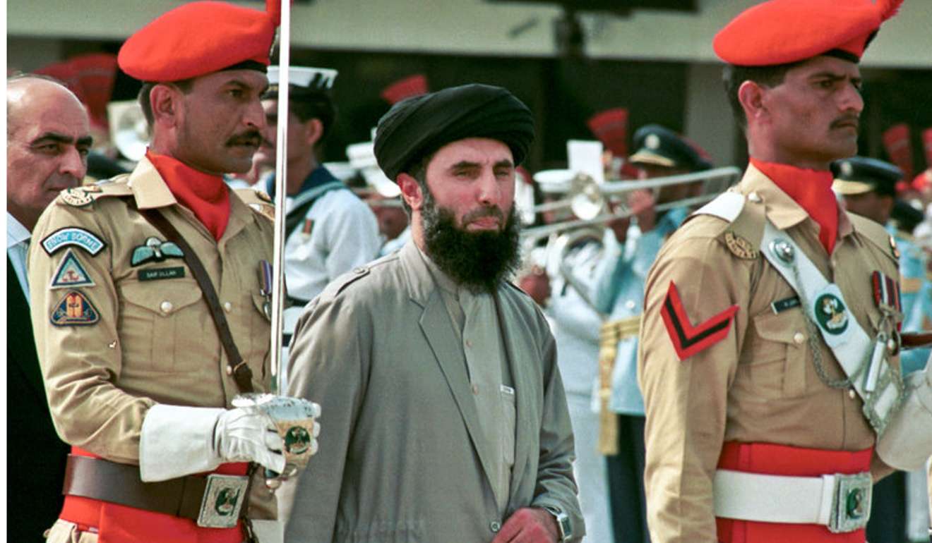 Gulbuddin Hekmatyar in 1996. Photo: AP
