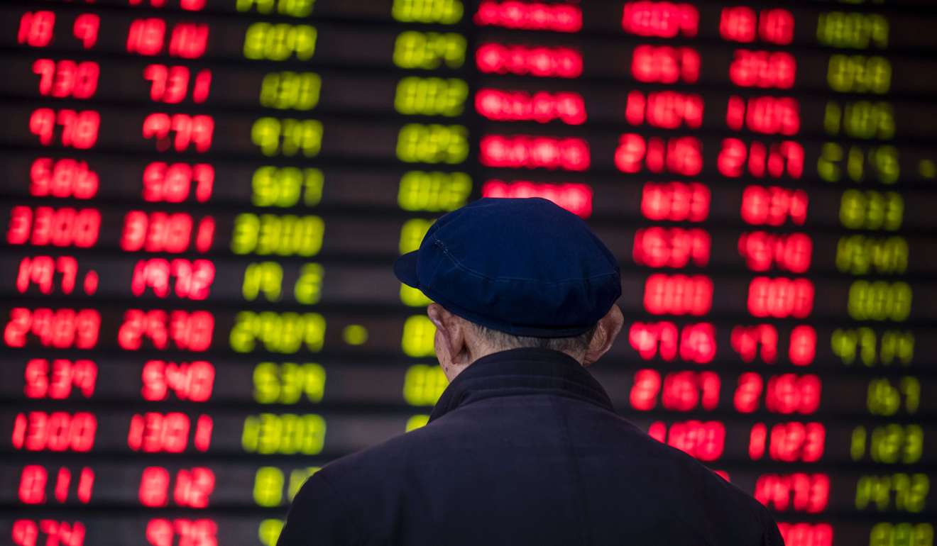 The Shanghai Composite Index rose 2 per cent in the first four months this year, after losing 12 per cent last year, and a rise of 9 per cent in 2015 and a strong rally of 53 per cent in 2014. Photo: AFP