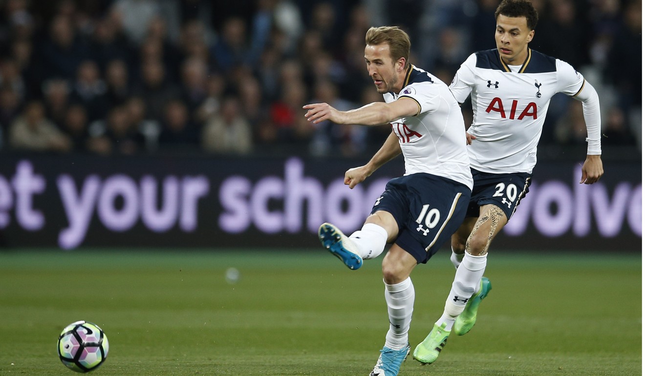 Tottenham Hotspurs’ Harry Kane (left) and Dele Ali in action. Photo: Reuters