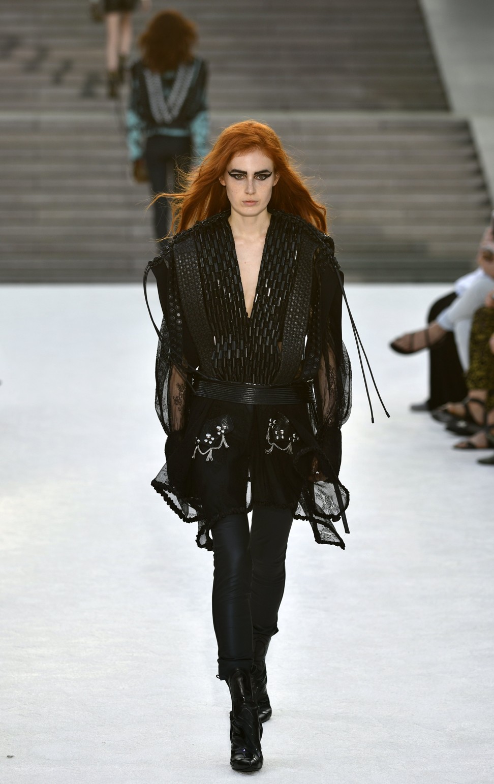 Nicolas Ghesquiere’s cruise show for Louis Vuitton at the Miho Museum in Kyoto. Photo: EPA