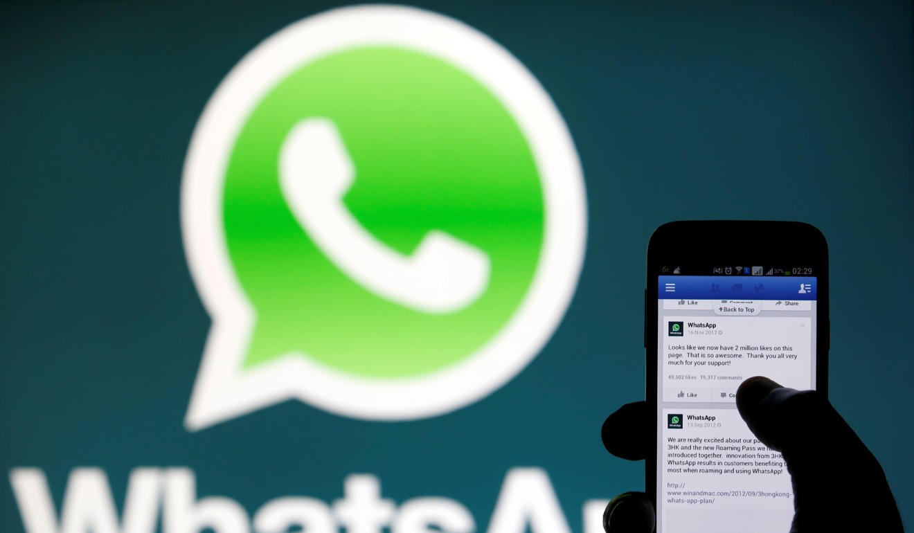 Facebook and Twitter have 1.97 billion and 319 million active users globally while Tencent says 937 million people are using WeChat to message friends. Photo: Reuters