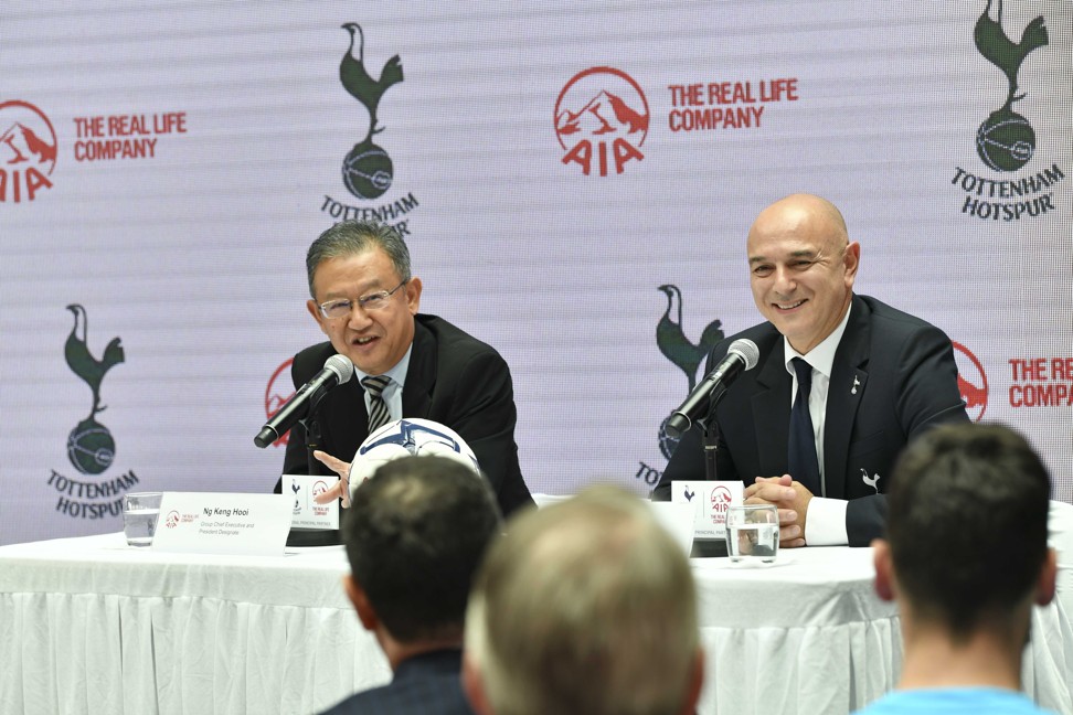 Ng and Levy take questions at press conference. Photo: Handout