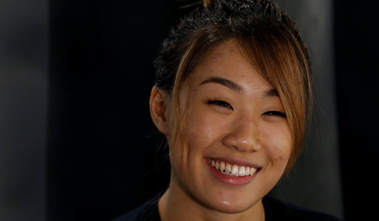 Angela Lee is confident of victory on Friday night. Photo: Reuters