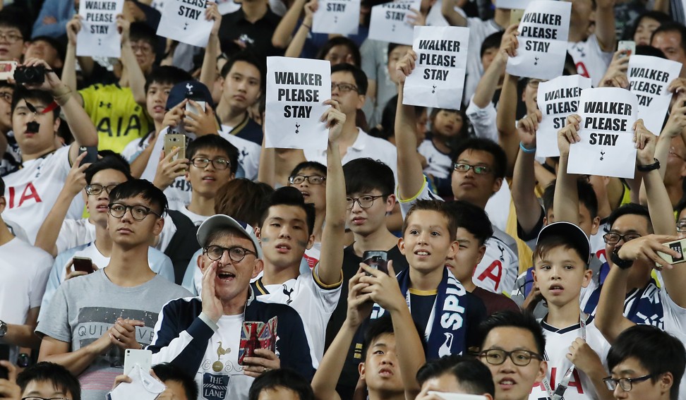Spurs fans turned out in their droves for the Kitchee friendly.