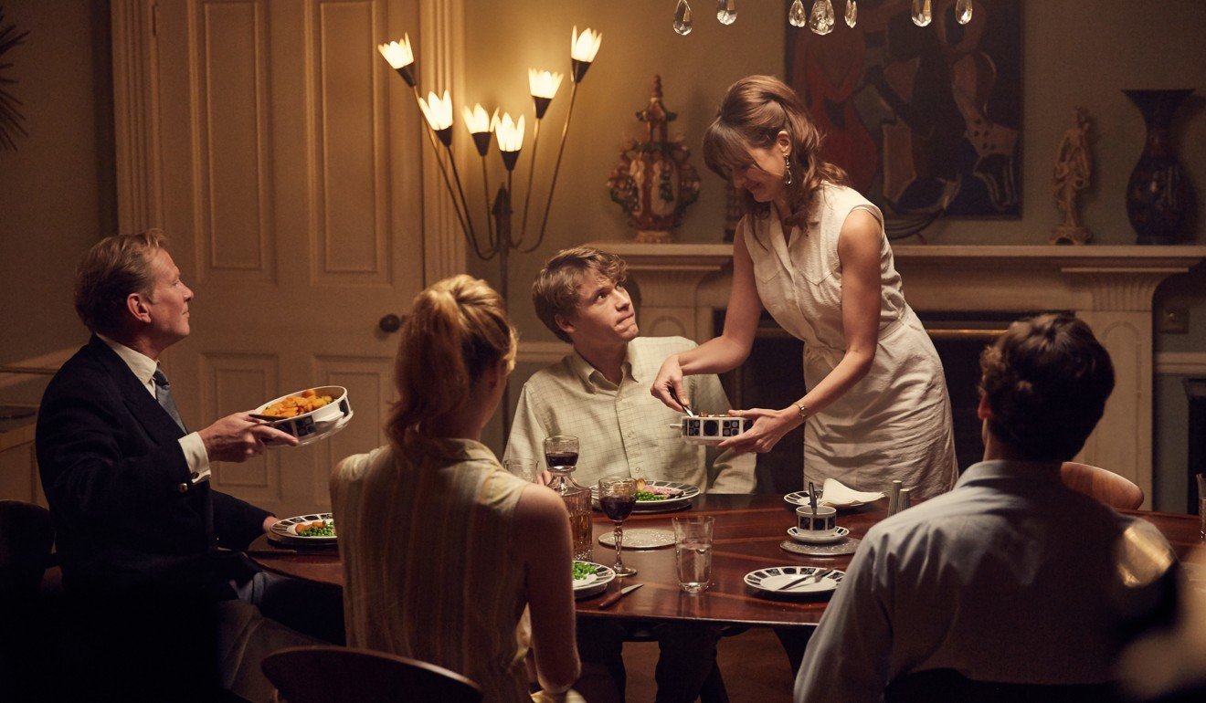 Billy Howle (centre) and Emily Mortimer (second right) in The Sense of an Ending.