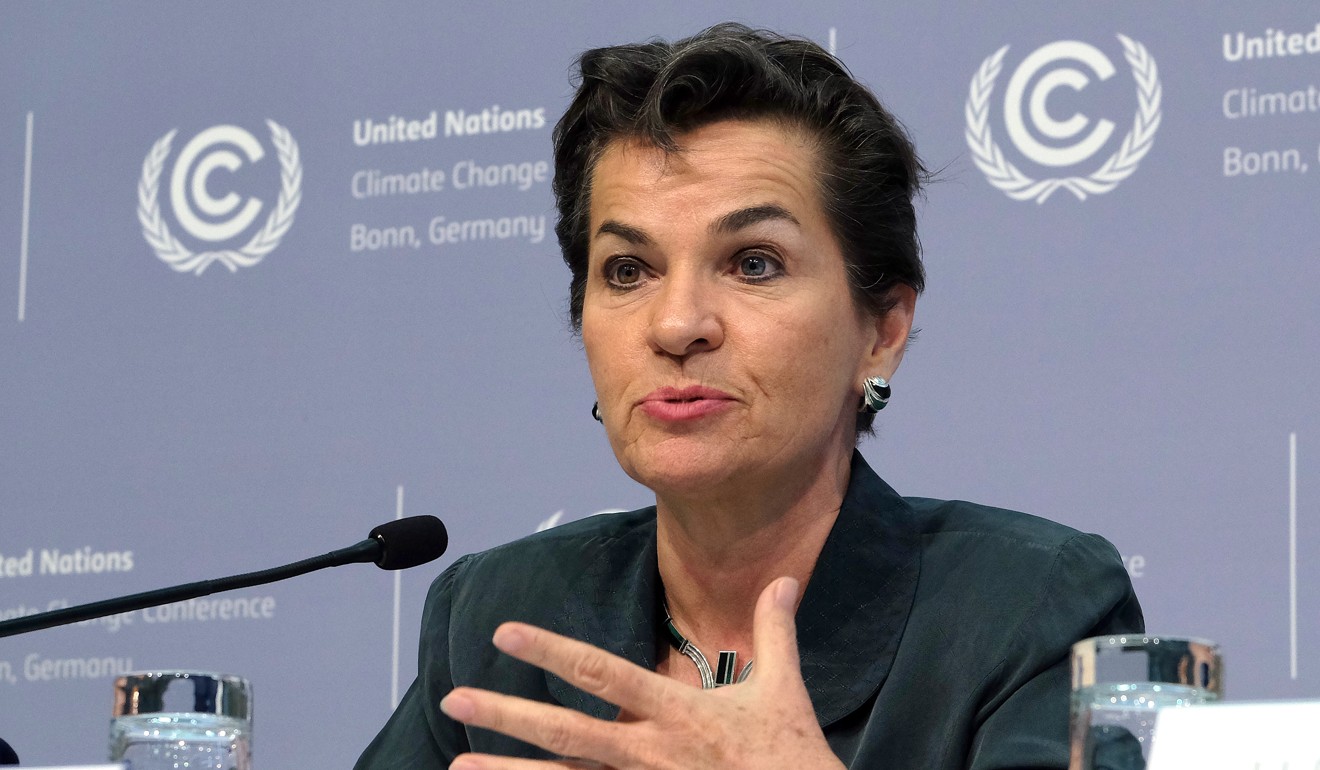 Christiana Figueres, a former top UN climate official, says China has the wherewithal to lead the fight against climate change. Photo: AFP