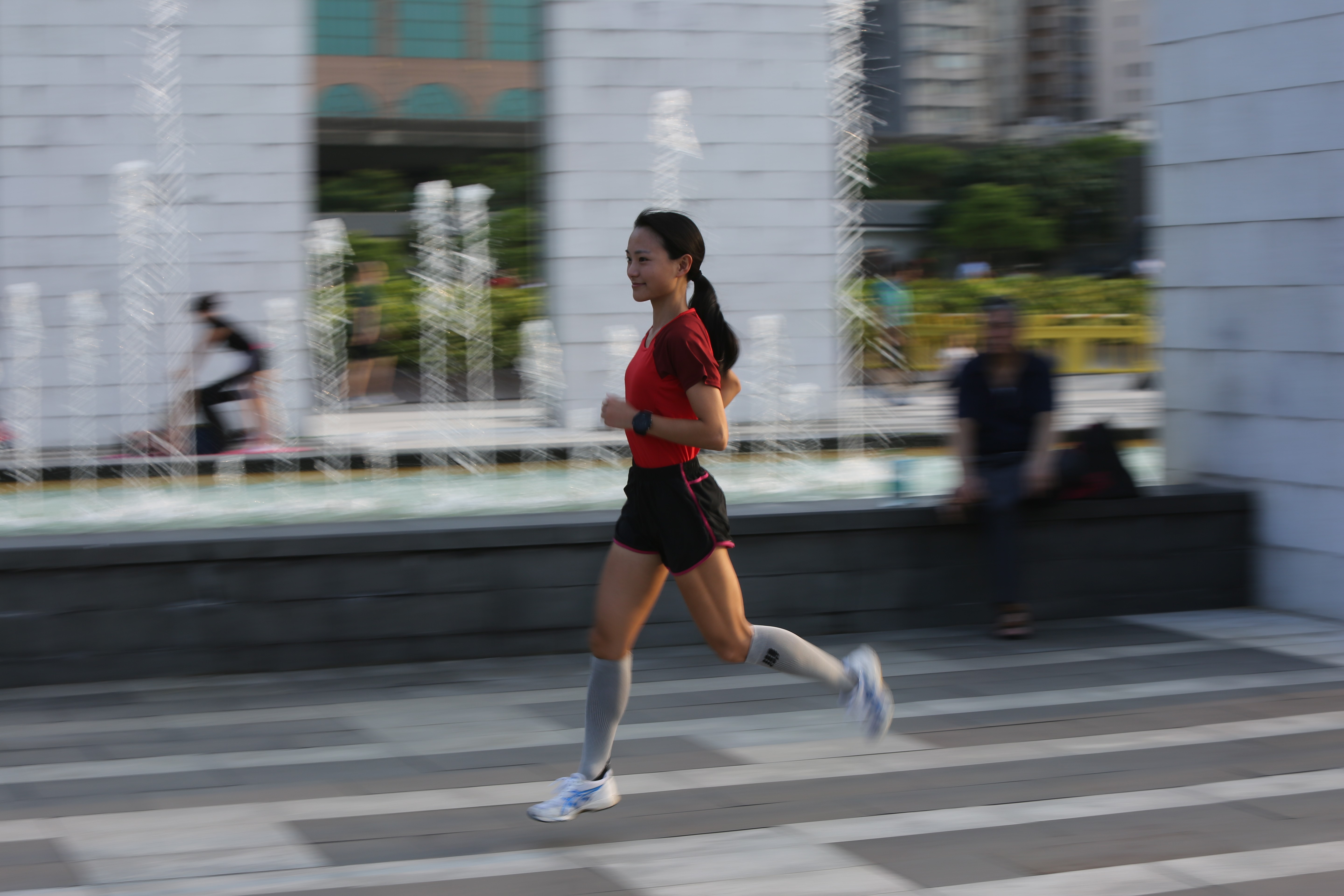 driven Hong Kong marathoner Marcia Zhou 