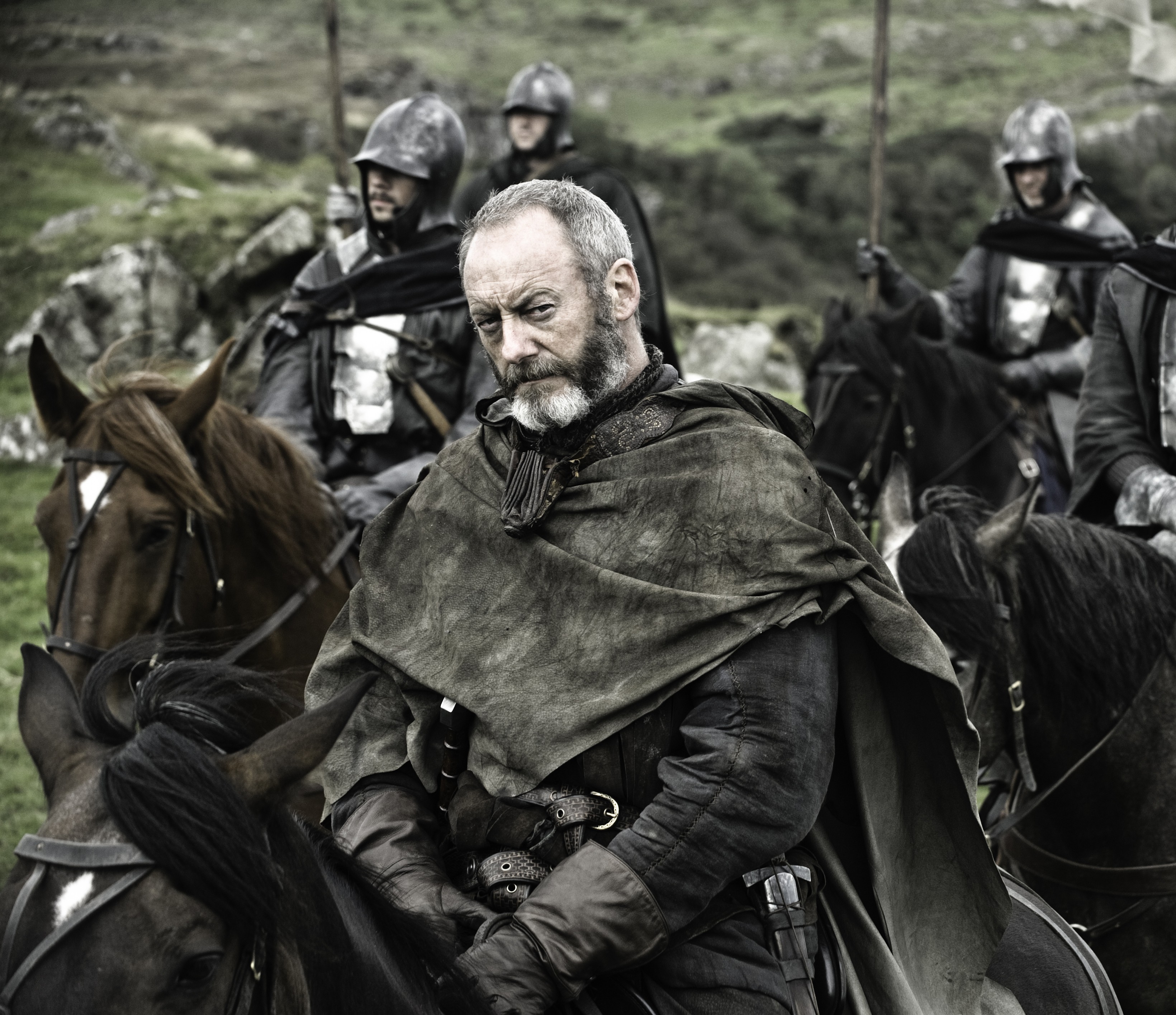 Liam Cunningham as Davos Seaworth in Game of Thrones.