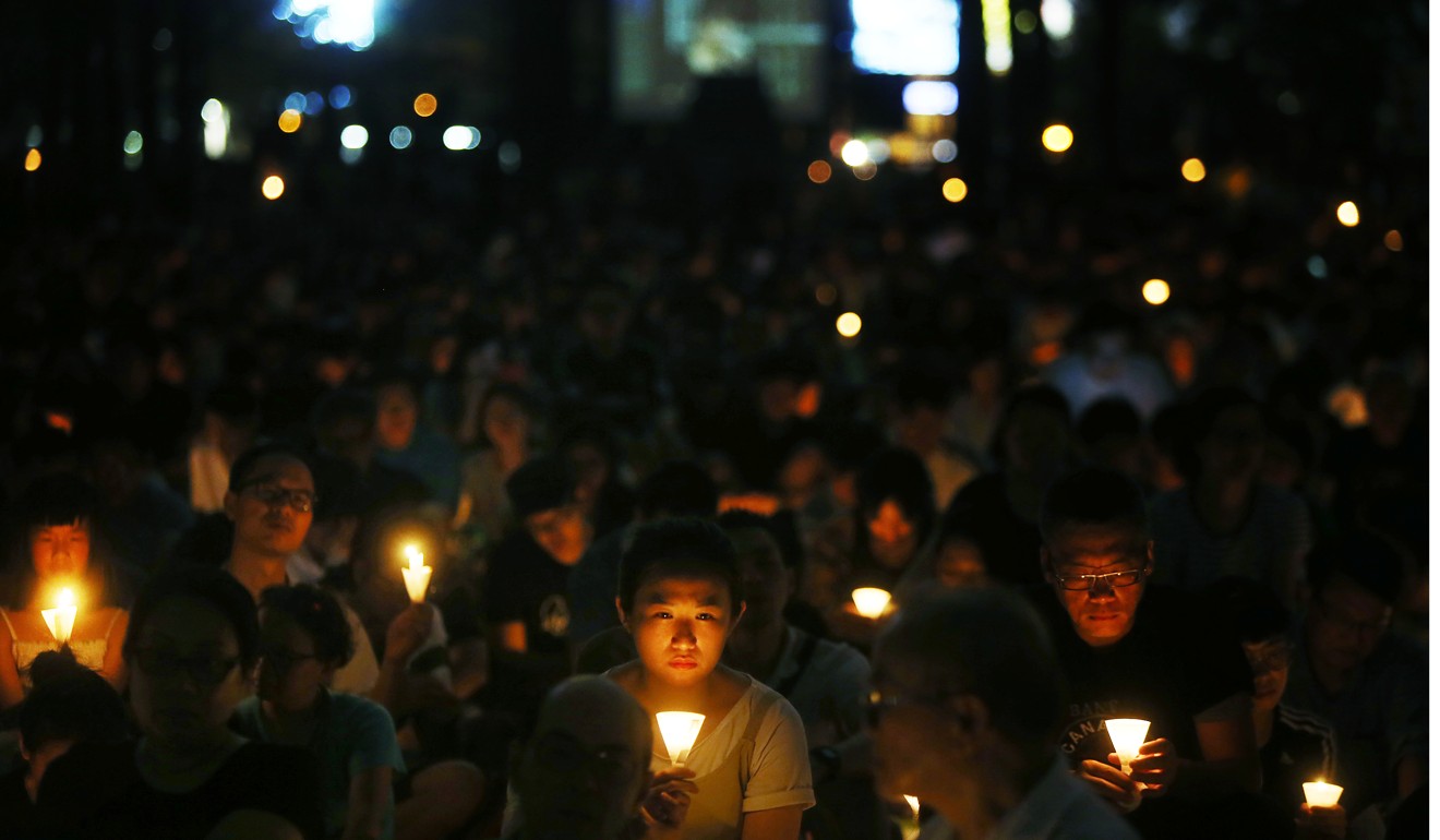 Organisers have said the vigil’s regular procedures are necessary for a ‘solemn ceremony’. Photo: Sam Tsang