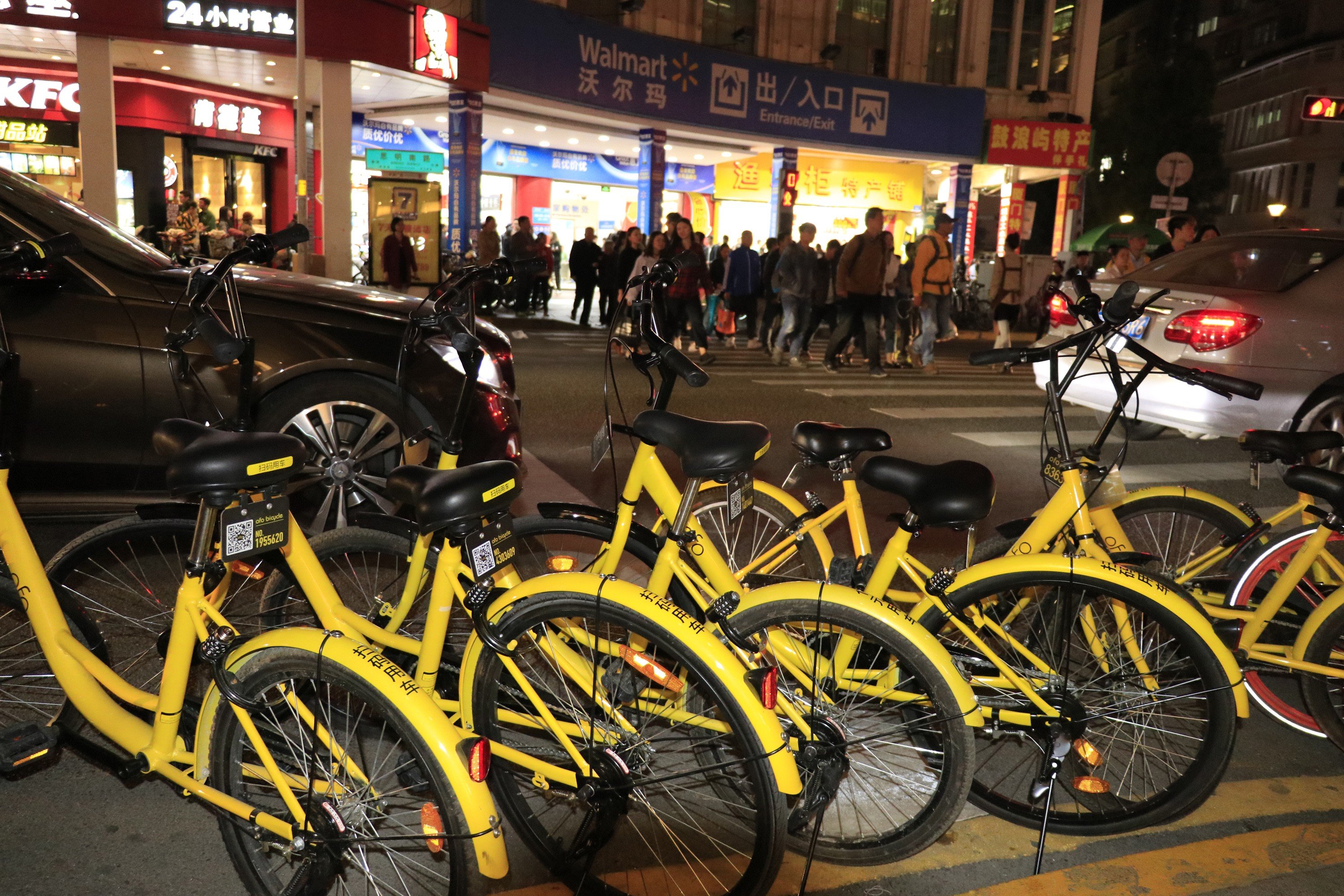 Bike-sharing companies face increasing competition and criticism in Xiamen. Photo: ImagineChina