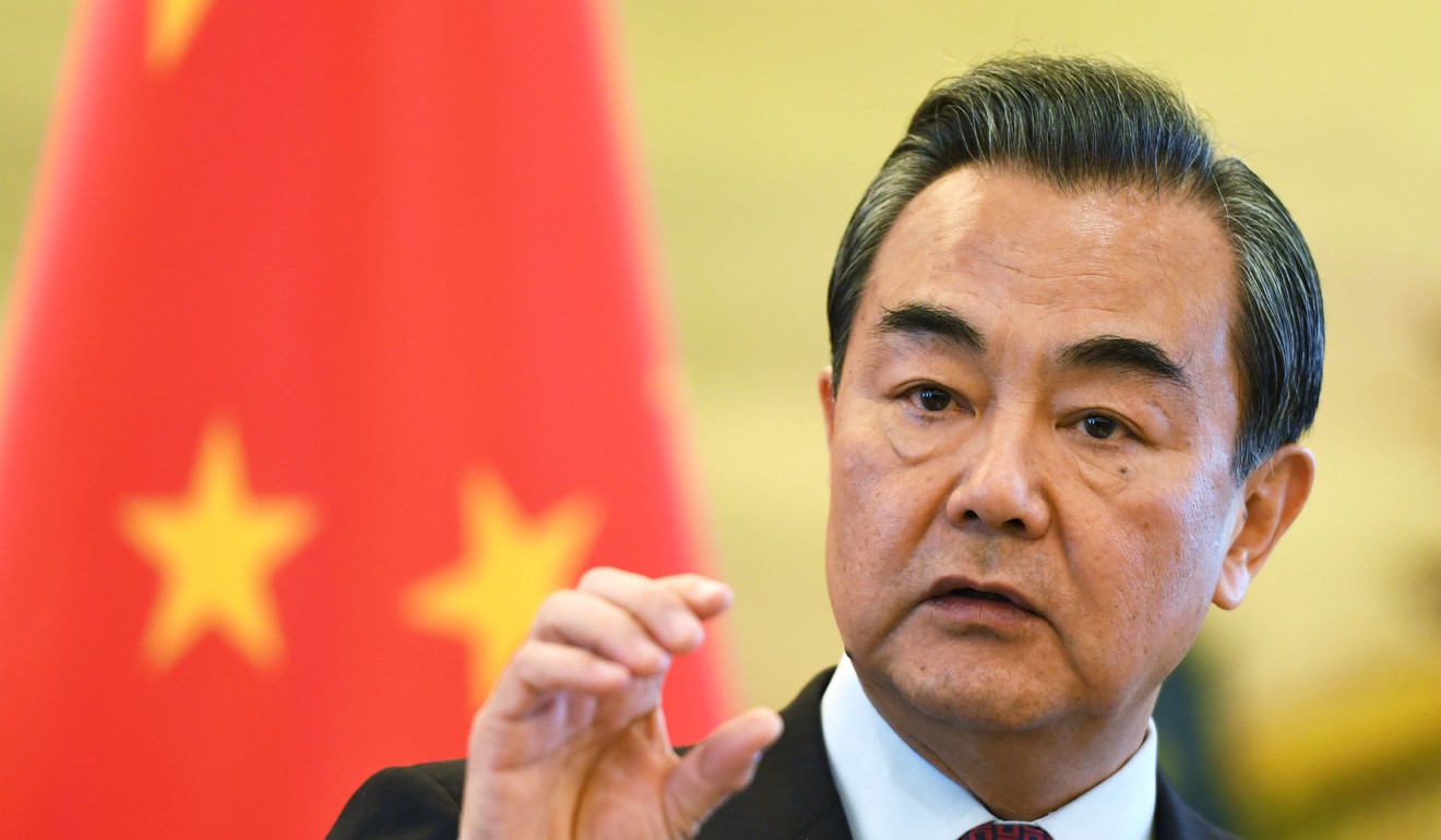 China's Foreign Minister Wang Yi. Photo: AFP