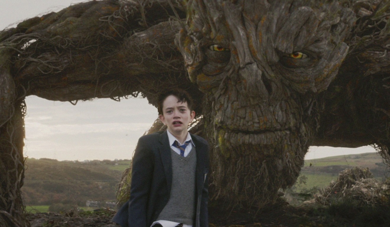 Lewis MacDougall in A Monster Calls.