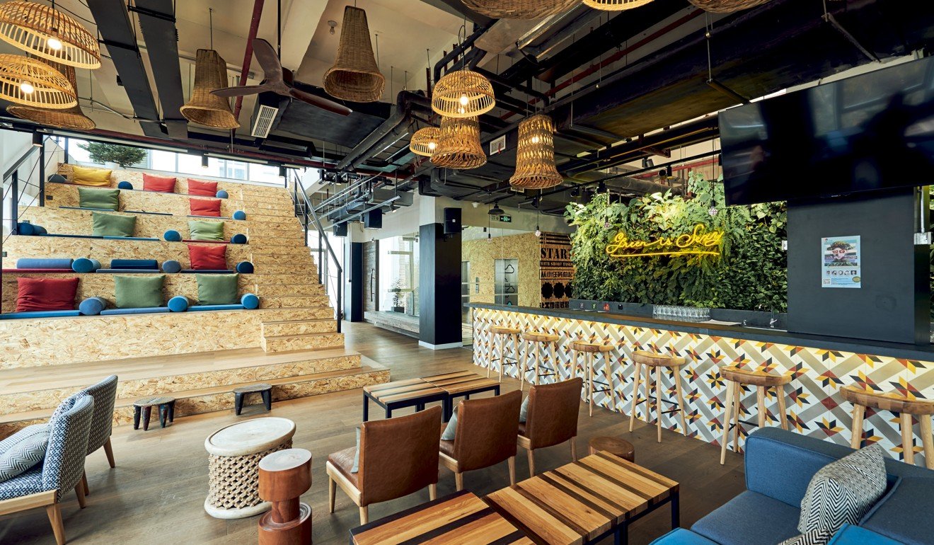 The naked Hub, a co-working space in Shanghai, backed by Gaw Capital Partners. Photo: SCMP Handout