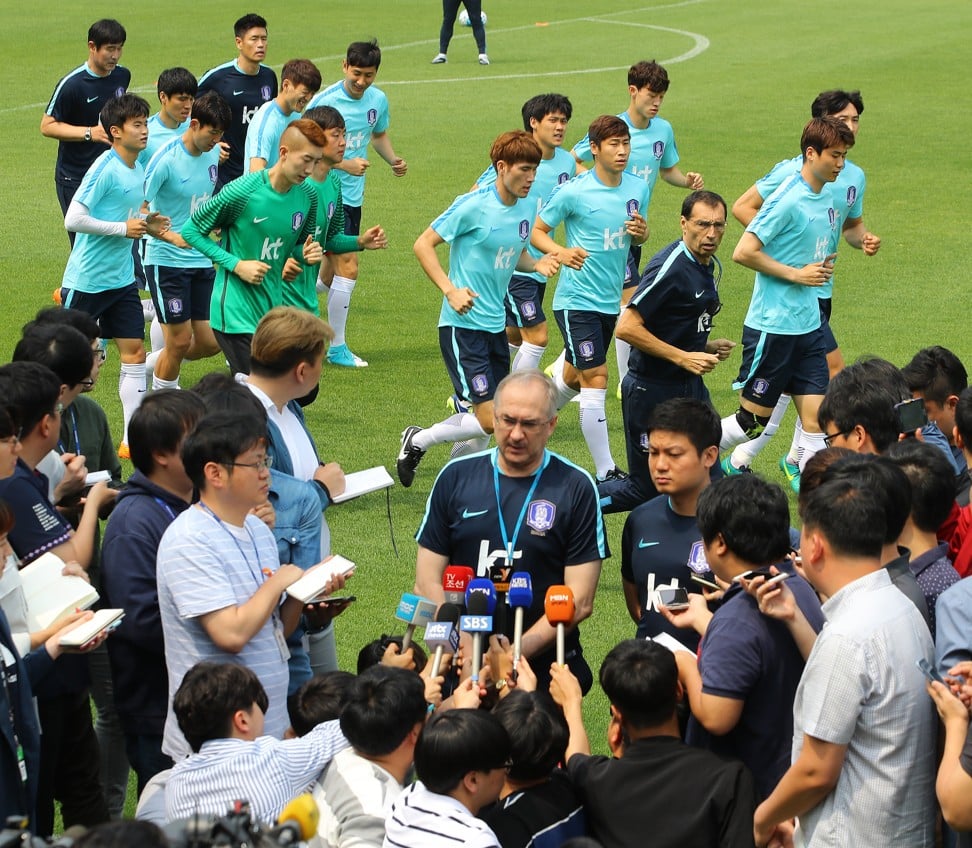 Stielike had overseen a poor run of form from South Korea. Photo: EPA