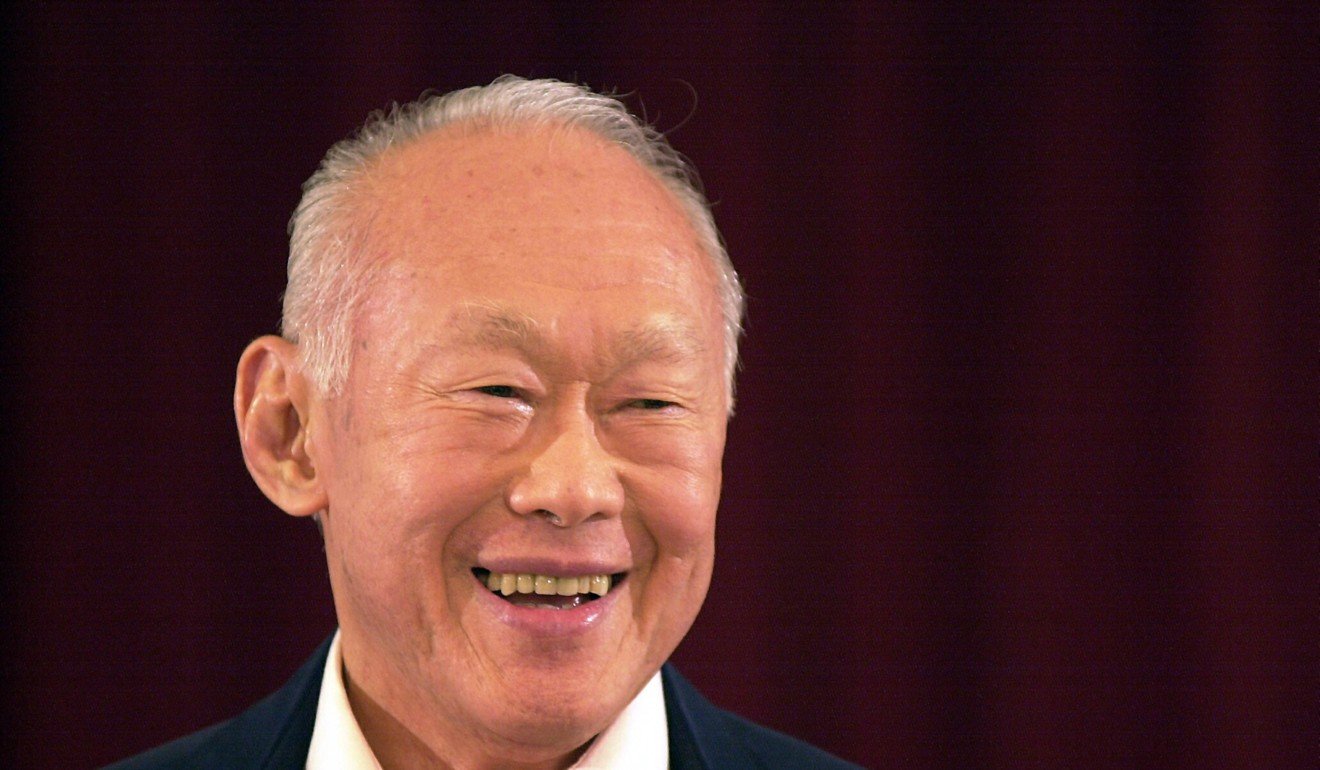 Singapore’s first Prime Minister Lee Kuan Yew. Photo: AFP