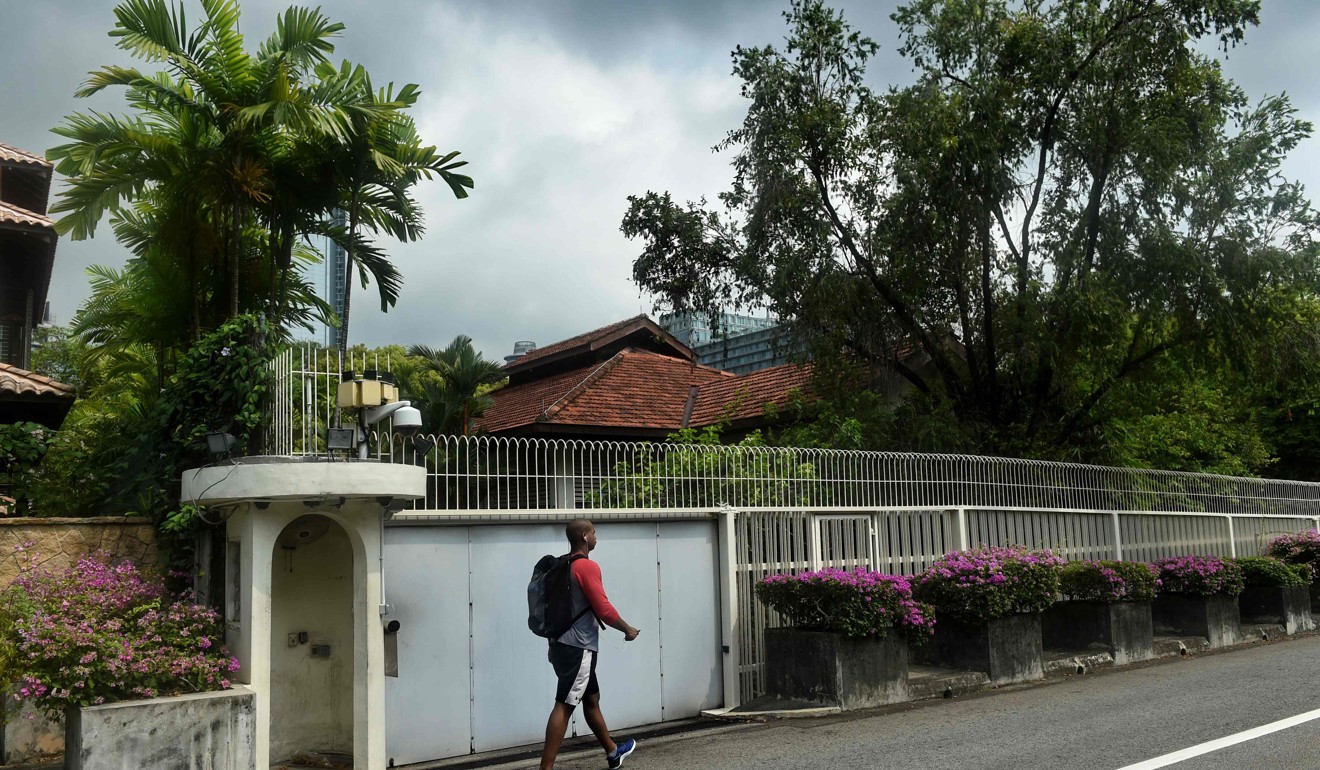 The family feud centres on 38 Oxley Road, the house Lee Kuan Yew called home for seven decades. Photo: Agence France-Presse