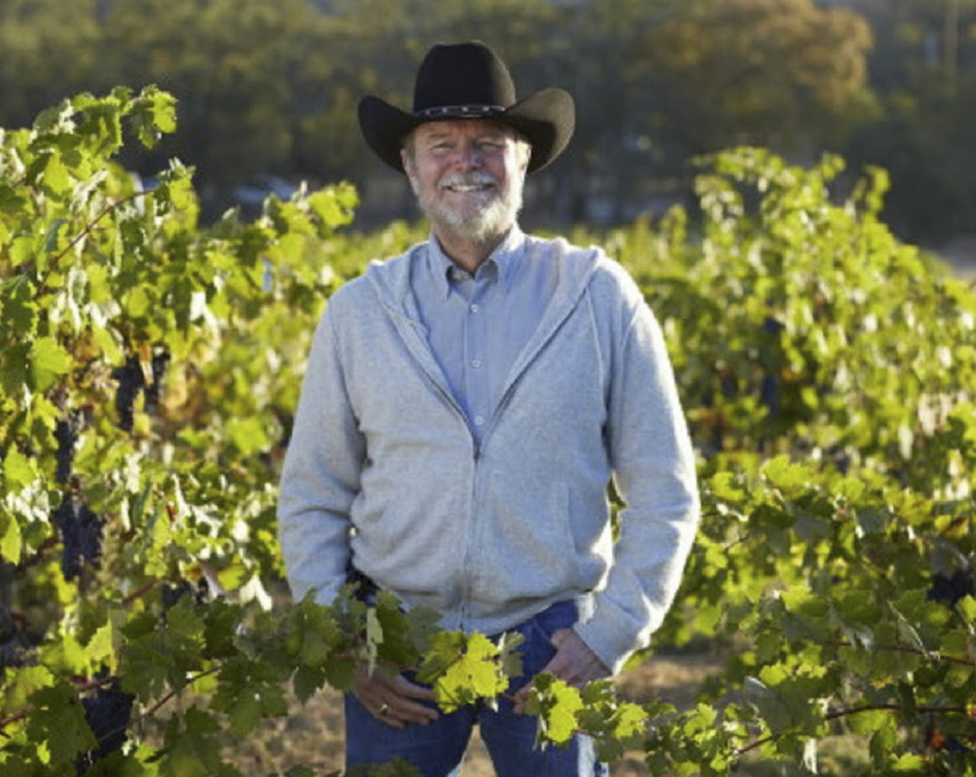 “King of zin” Joel Peterson, founder of California’s Ravenswood Winery.