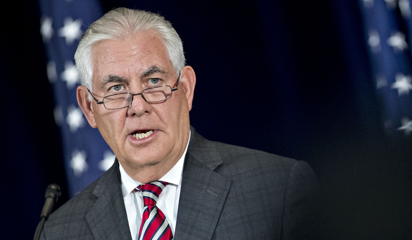US Secretary of State Rex Tillerson said it was unlikely the Muslim Brotherhood could be designated a terrorist organisation, a key demand from Saudi Arabia. Photo: Bloomberg