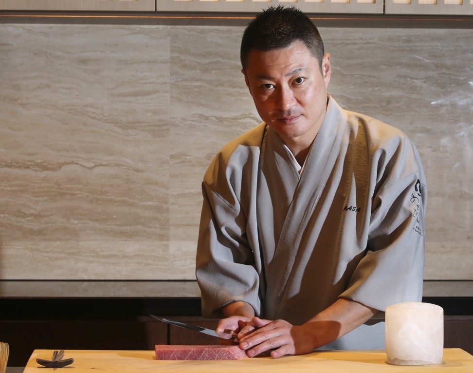 Chef Masataka Fujisawa. Photo: David Wong