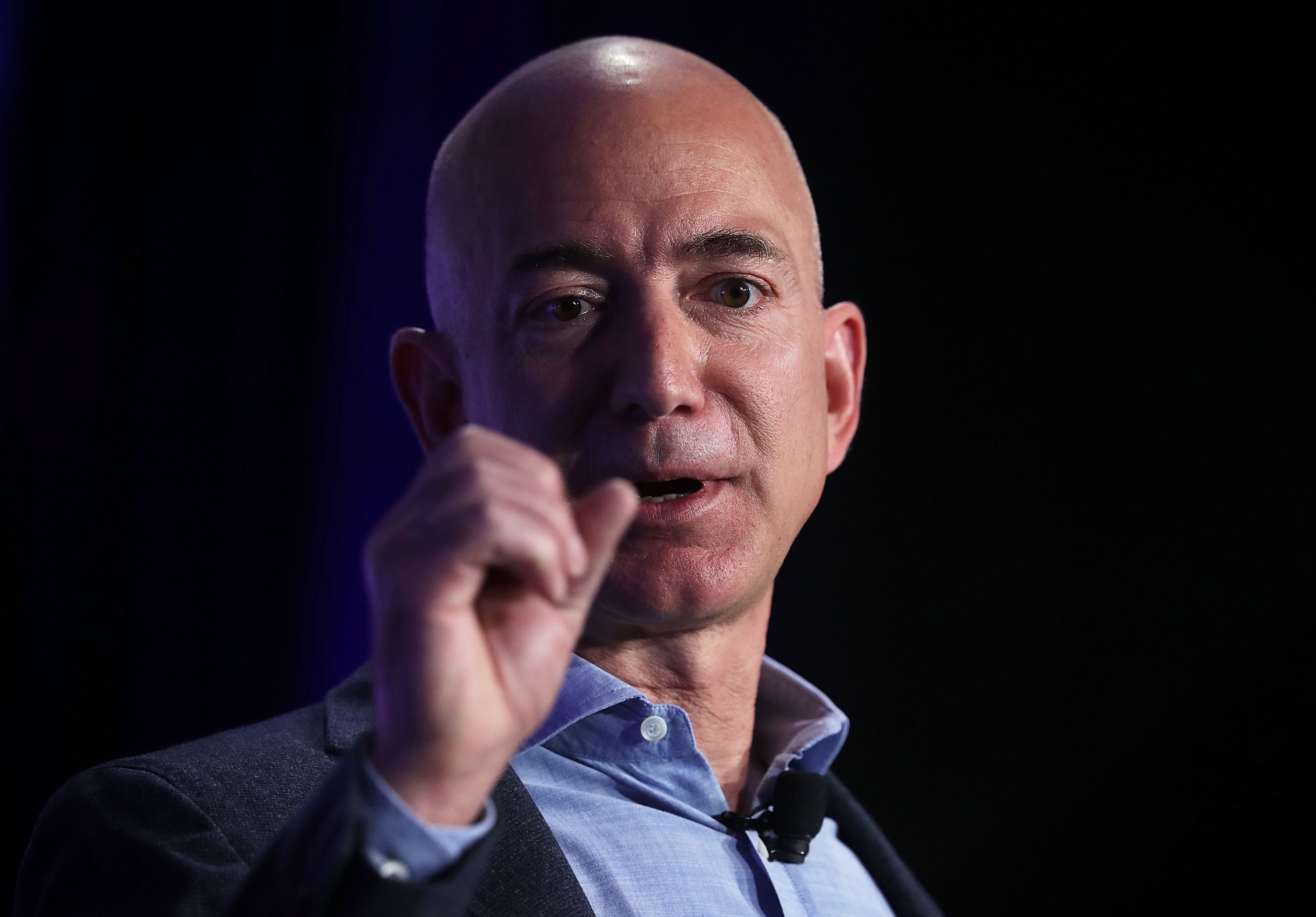 Jeff Bezos, founder and chief executive of Amazon.com. Photo: AFP