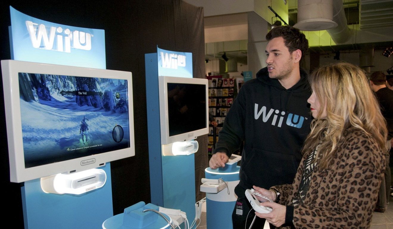 The motion-sensing Nintendo Wii U was not a success. Photo: Alamy