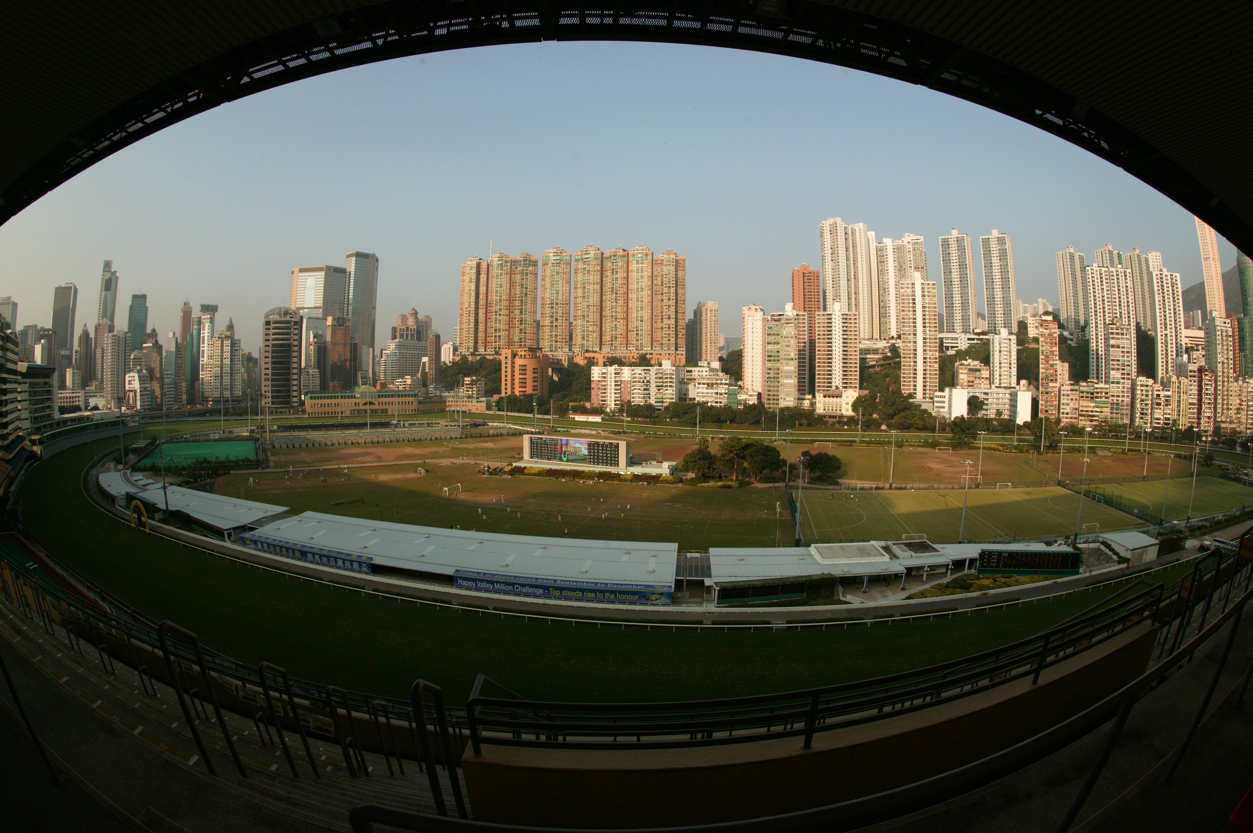 Happy Valley offers a wide range of sporting pursuits within its confines, in addition to horse racing.
