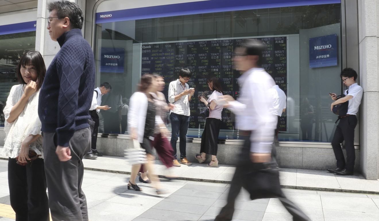 Japan’s economy, heavily geared towards manufacturing, is among the bright spots. Photo: AP