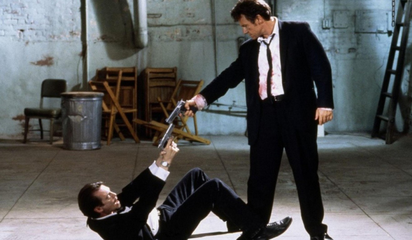 Steve Buscemi and Harvey Keitel in Quentin Tarantino’s Reservoir Dogs.