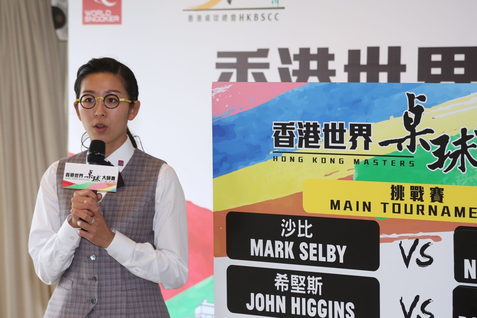 Ng On-yee will feature at next week’s Hong Kong Masters. Photo: HKBSCC