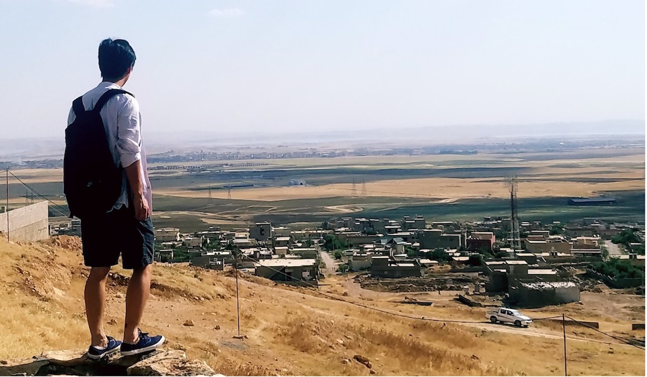 Chinese missionary Michael in northern Iraq. Photo: Handout