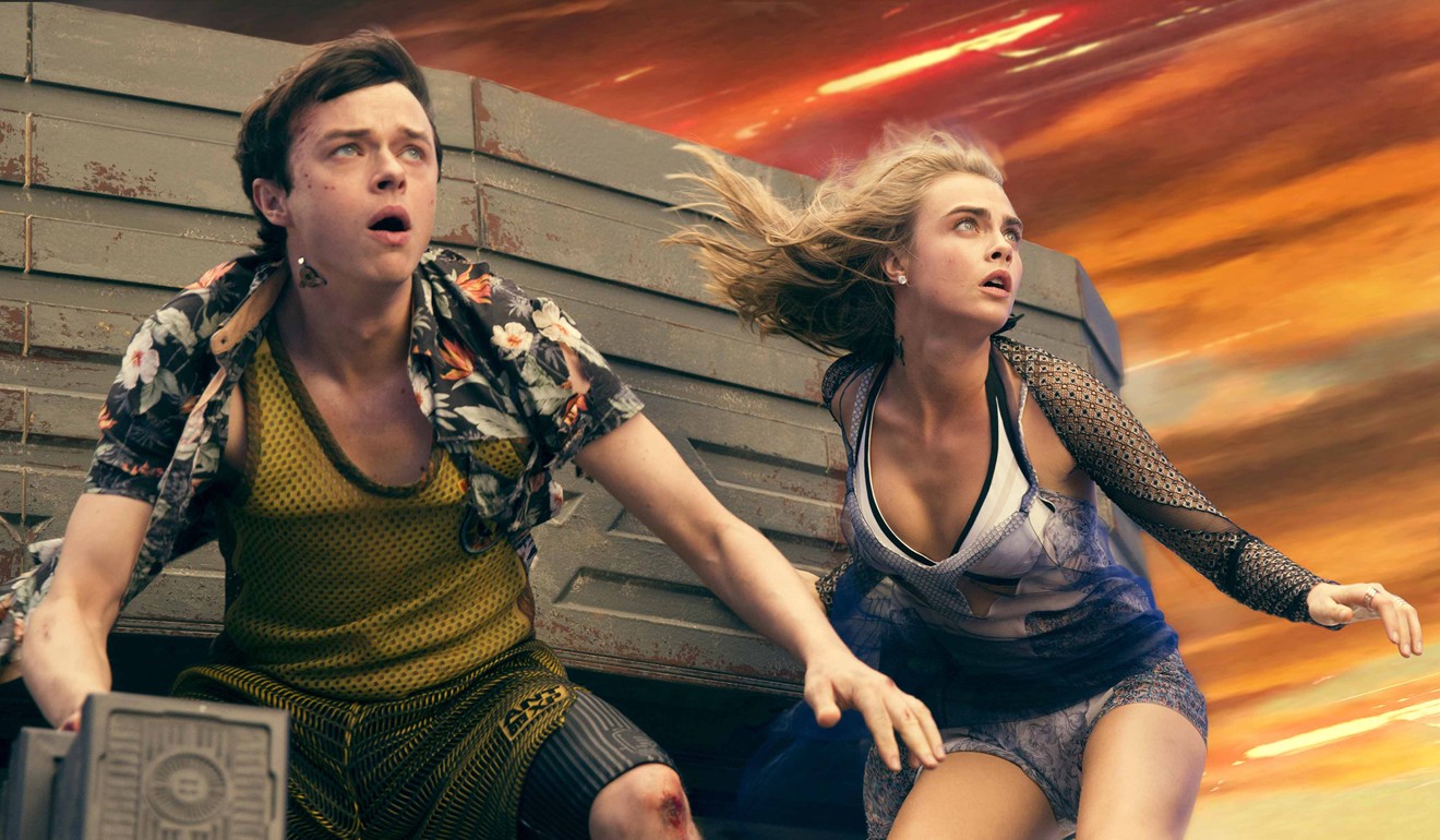 Dane DeHaan and Cara Delevingne co-star in the sci-fi extravaganza Valerian and the City of a Thousand Planets. Photo: STX Entertainment