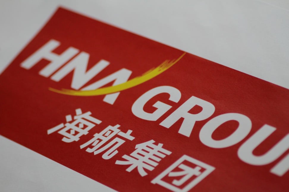 The HNA Group logo is seen in this illustration photo June 1, 2017. Picture taken June 1, 2017. Photo: Reuters