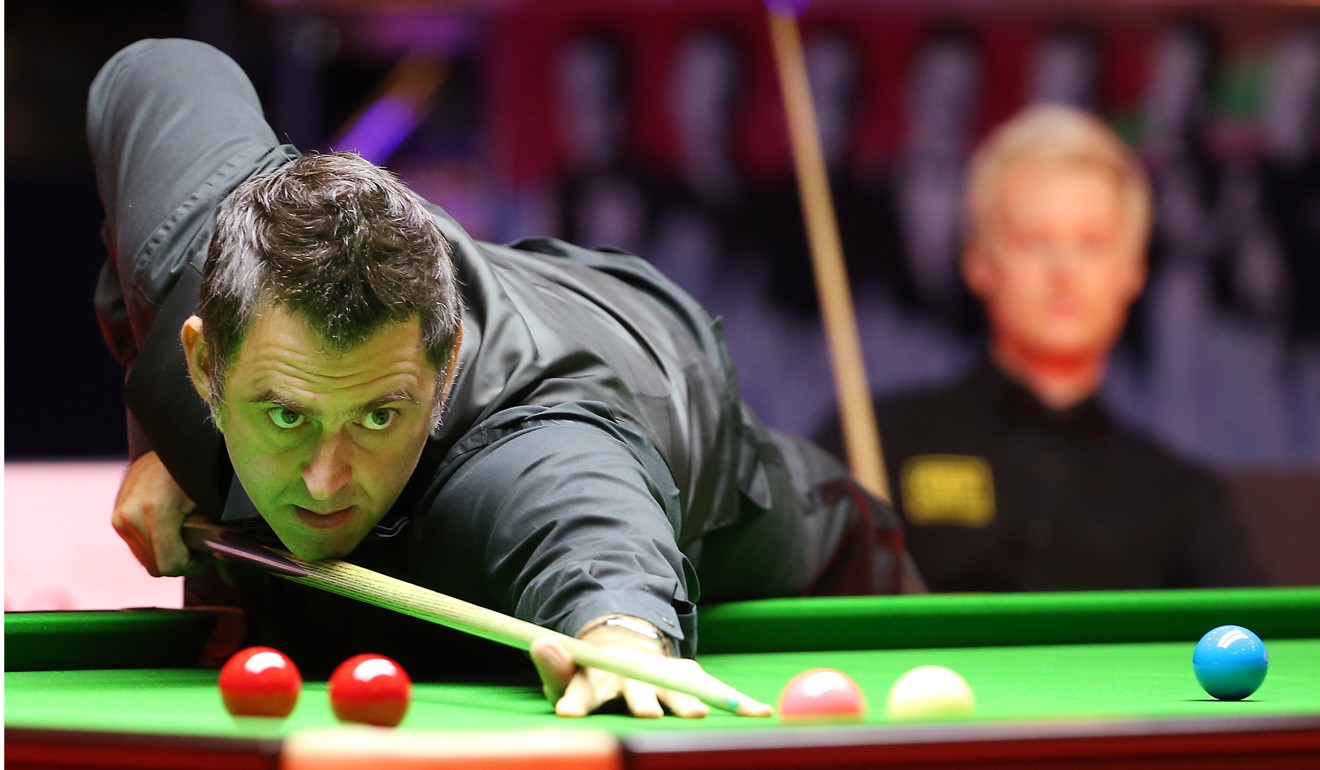 Ronnie O’Sullivan compiled a break of 143 in the fifth frame but wasn’t able to maintain the momentum against Neil Robertson.