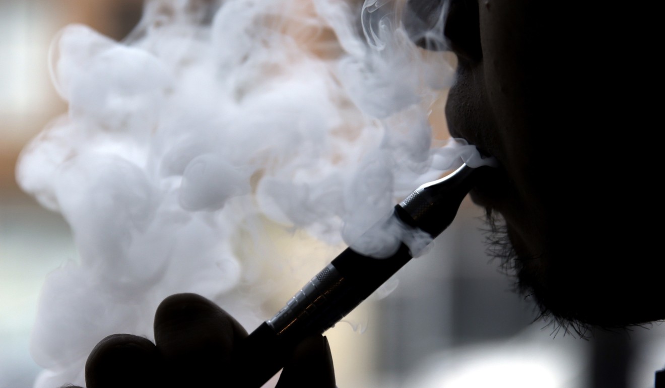 Vaping is banned in some countries and used as a cessation tool in others. Photo: AP