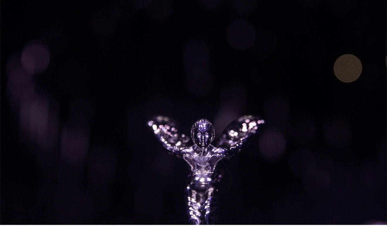 The Spirit of Ecstasy bonnet ornament sits on the new Rolls-Royce Phantom automobile. The US$438,600 sedan will be the brand's first model built with lighter aluminium frames, a change that brought about the end of the 2003 version that was the first model devised under BMW AG's ownership. Photo: Bloomberg