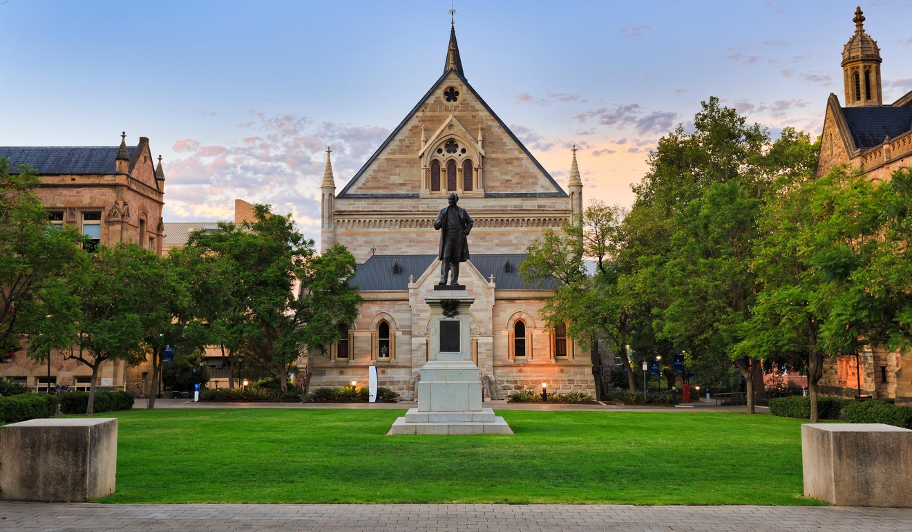 Australia’s educational institutions, such as the University of Adelaide, do a roaring trade in offering places to foreign students. More than 70 per cent of university enrolments are overseas students.