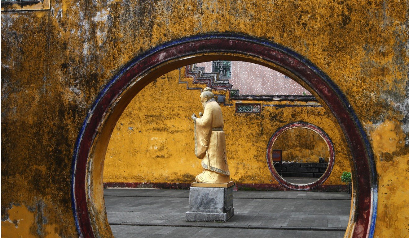 A view of the Confucius Temple in Wenchang, Hainan province. Confucian thinking has had an impact on European enlightenment philosophers, such as Immanuel Kant. Photo: Simon Song