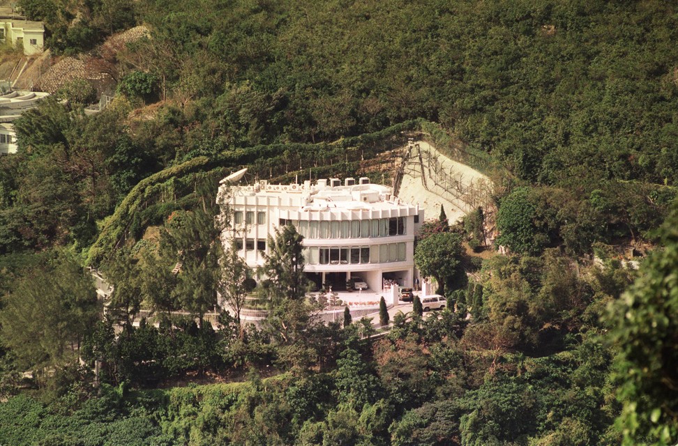 The luxury house of tycoon Li Ka-shing at 79 Deep Water Bay Road.